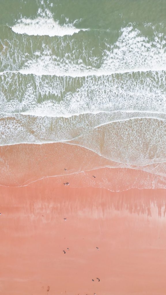 beach aesthetic view